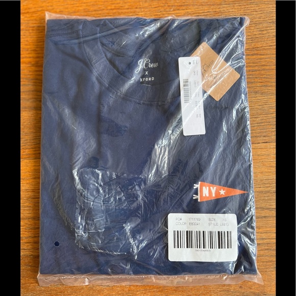 J. Crew X Oxford Pennant New York graphic T-shirt - Picture 2 of 2